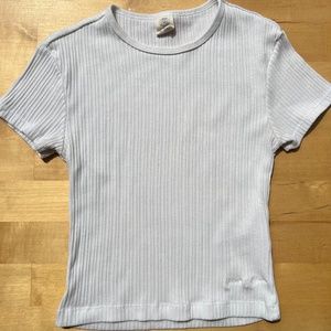 Urban Outfitters Size Small white ribbed shirt